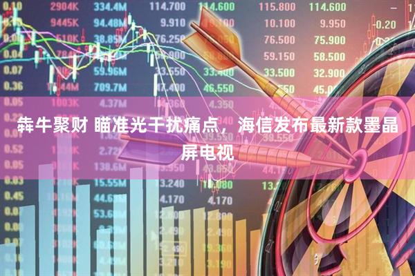 犇牛聚财 瞄准光干扰痛点，海信发布最新款墨晶屏电视