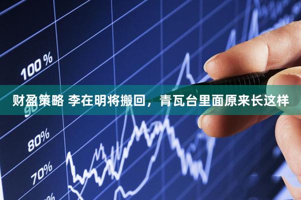 财盈策略 李在明将搬回，青瓦台里面原来长这样